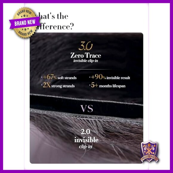 16 Inch Human Hair Clip In Extensions, 100g 7 Piece Set, Silky Straight main image 6